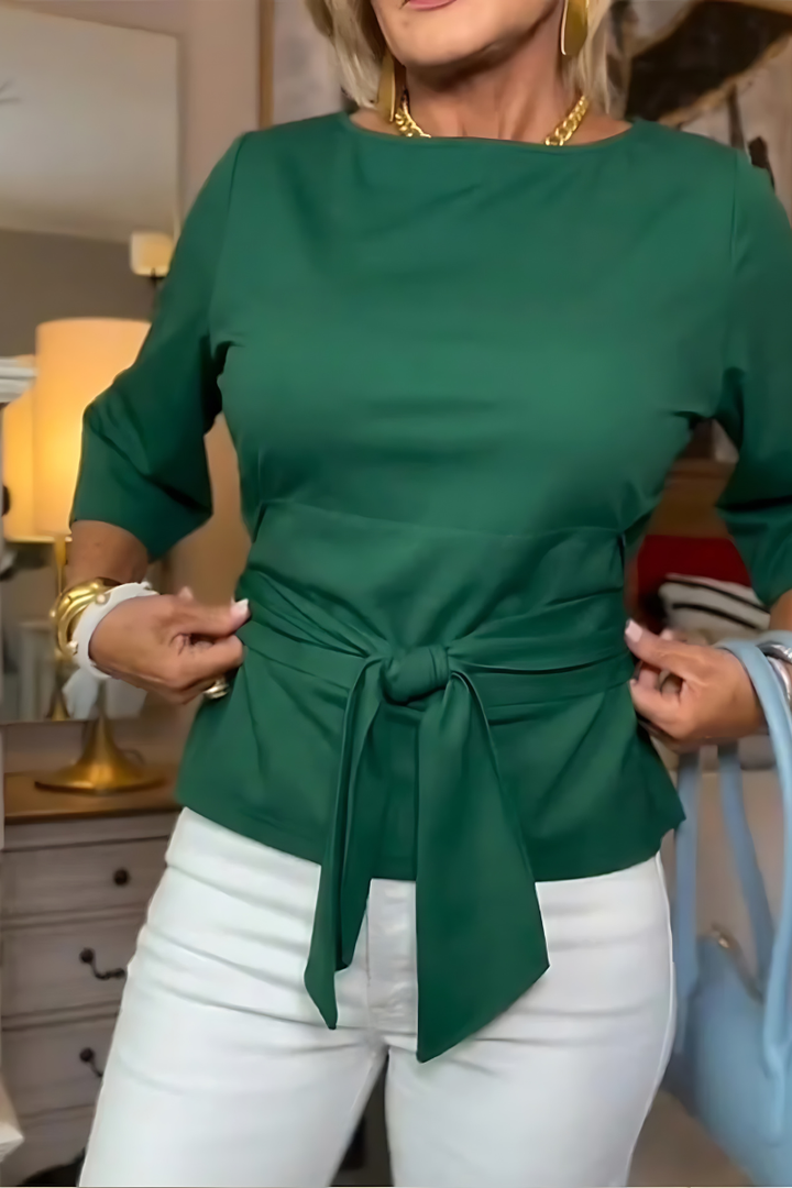 Top Noué à La Taille Femme