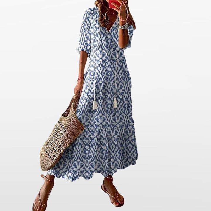 Robe Longue Fleurie Femme
