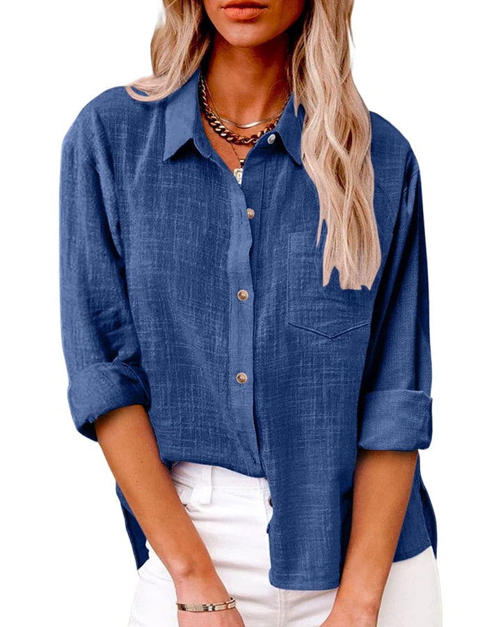 Chemise Ample Boutonnée Femme