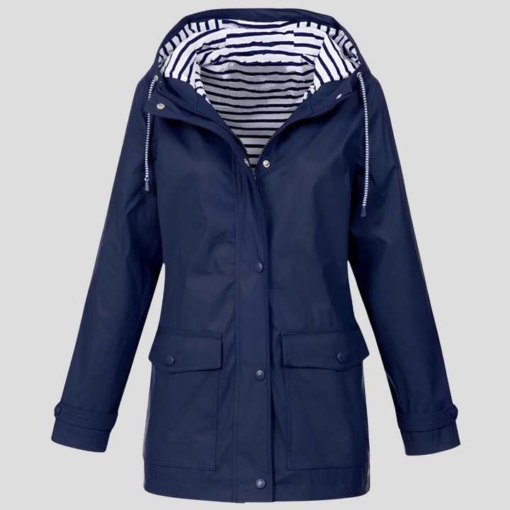 Veste de Pluie à Capuche Femme
