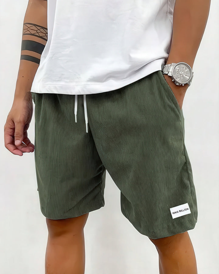 Short Côtelé Décontracté Homme