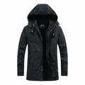 Men's Long Lined Hooded Parka
