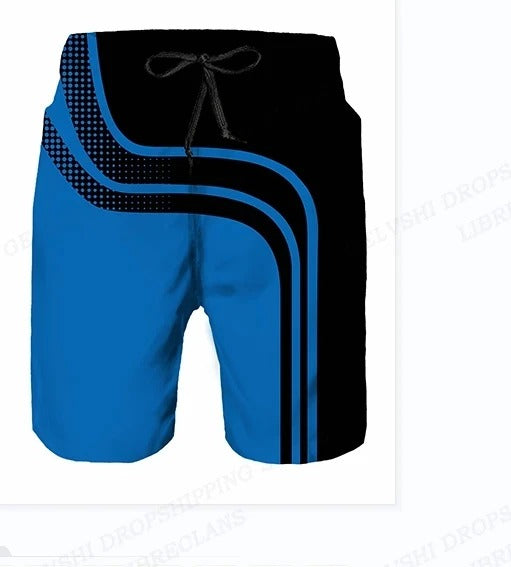 Short De Bain Graphique Homme