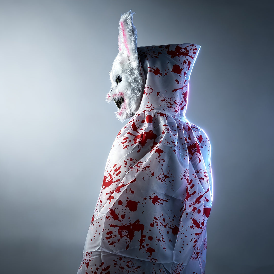 Costume Halloween Lapin Horreur Unisexe