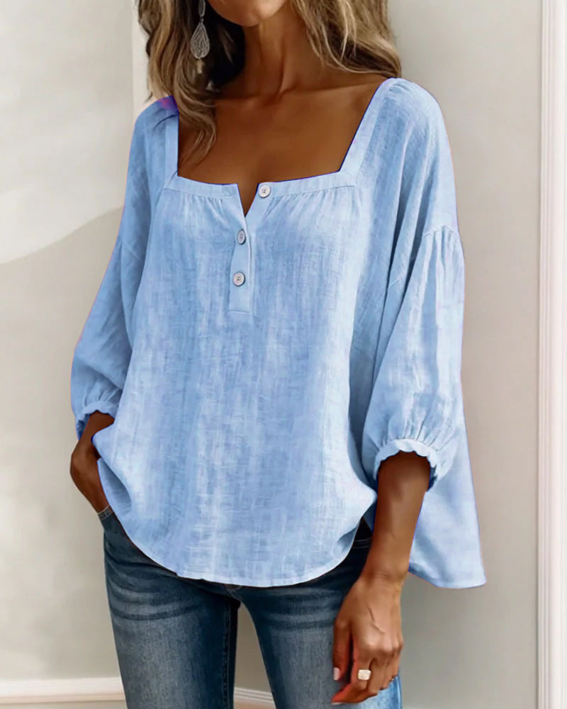 Blouse Boutonnée Femme