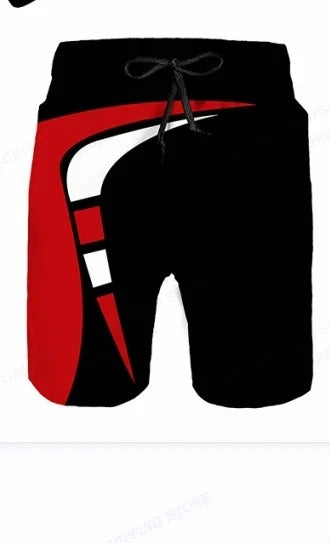 Short De Bain Graphique Homme
