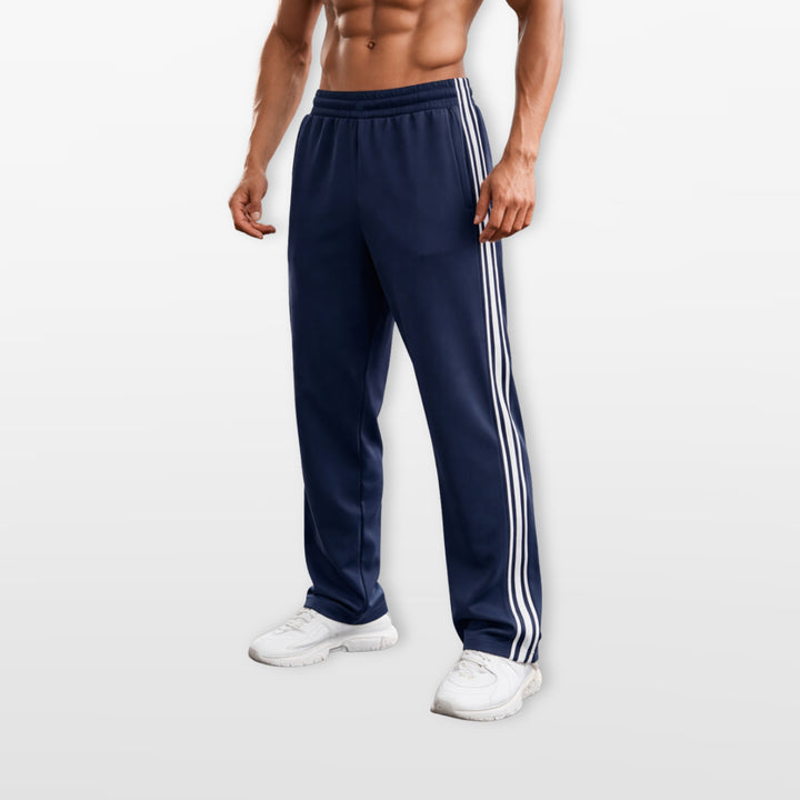 Pantalon De Sport Rayures Athlétiques Homme