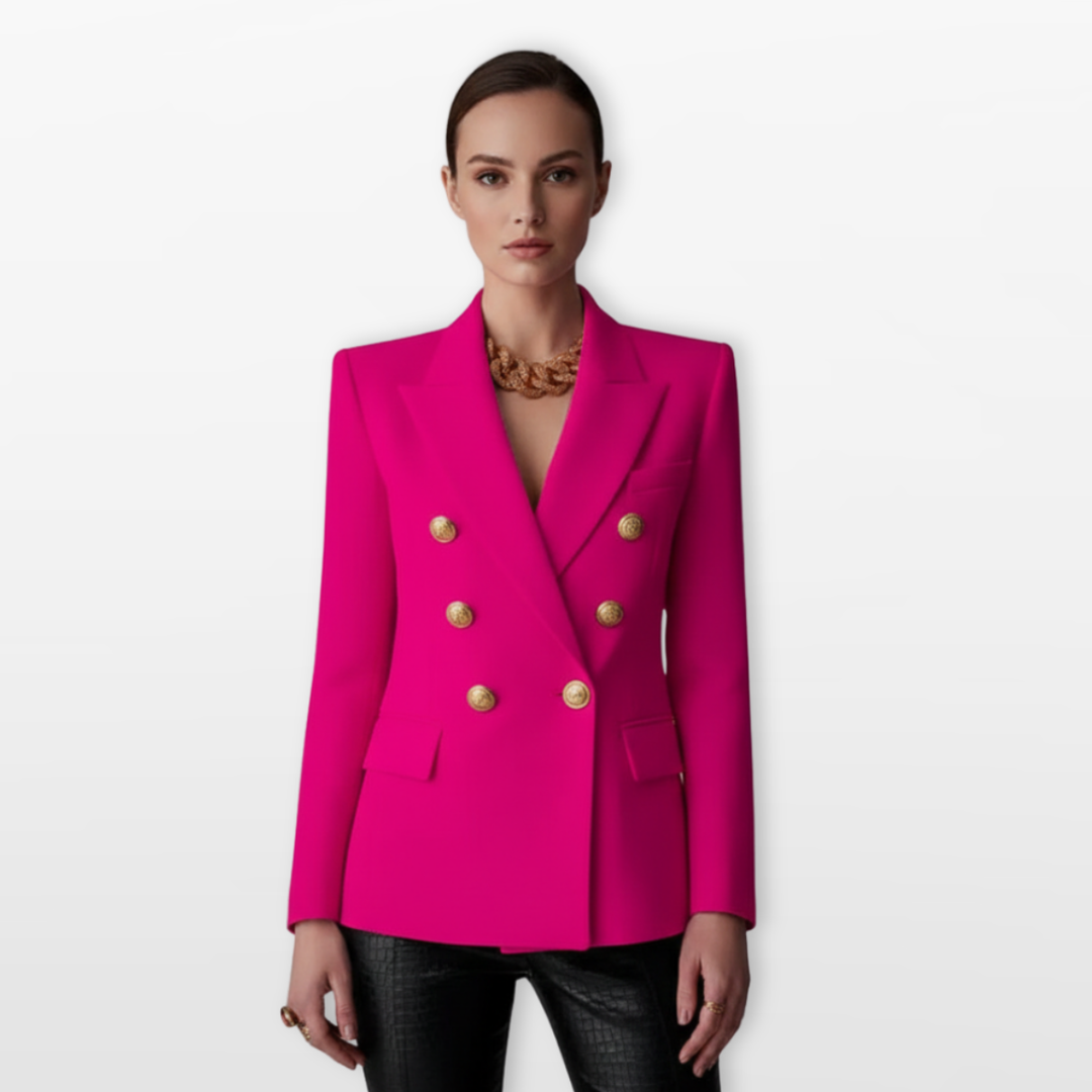 Blazer Femme Croisé Élégant Structuré
