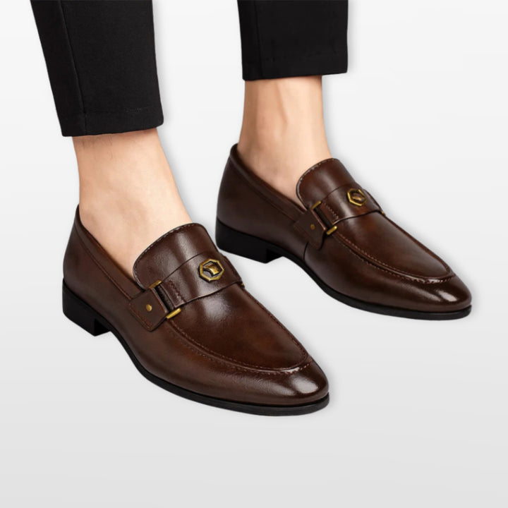 Mocassins Élégants Sans Lacets Homme
