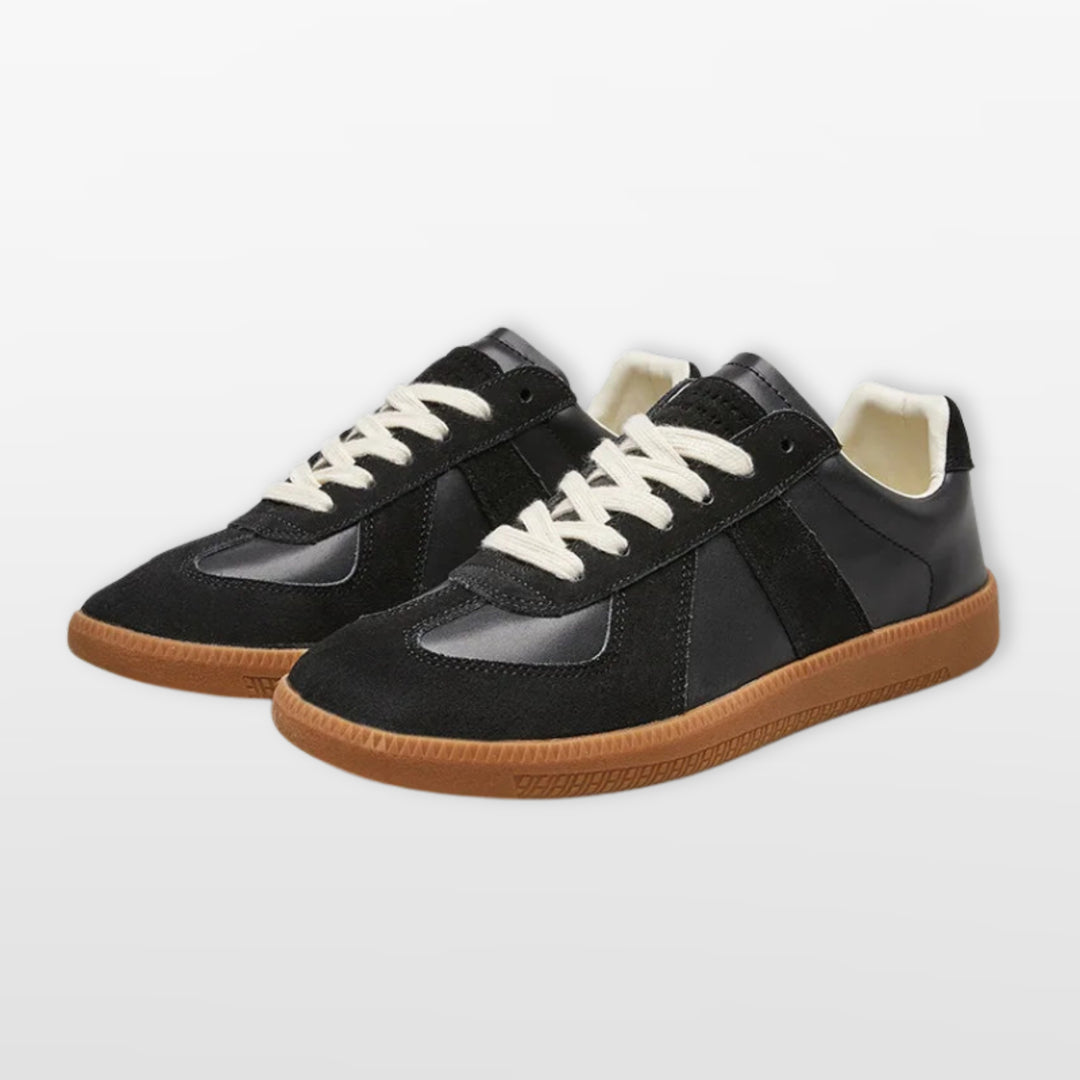 Baskets À Lacets Style Urbain Semelle Caoutchouc Homme