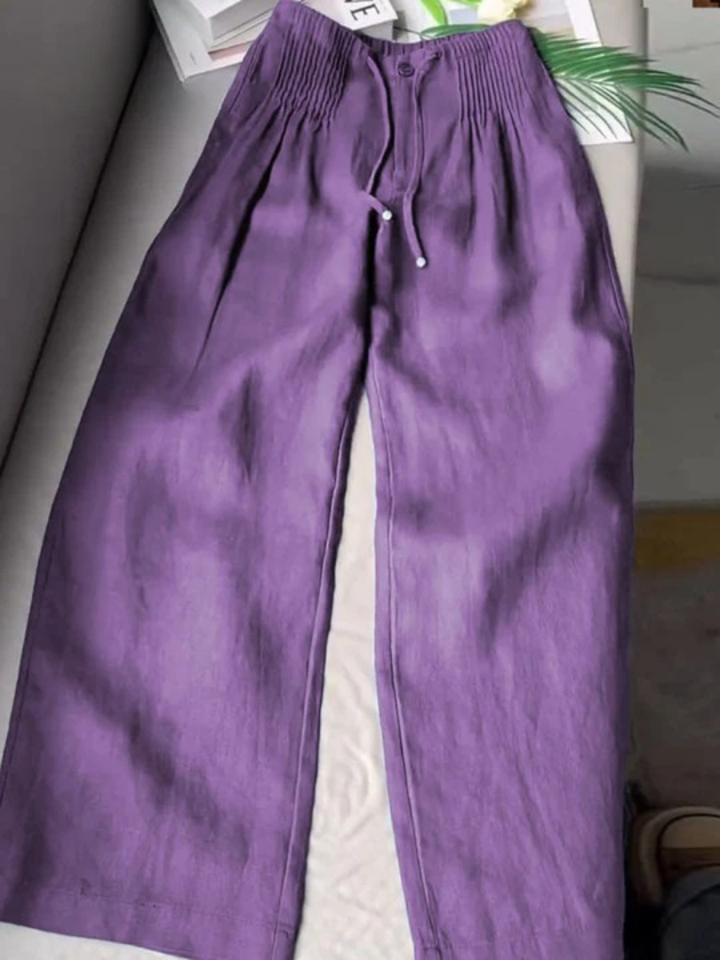 Pantalon Large Femme