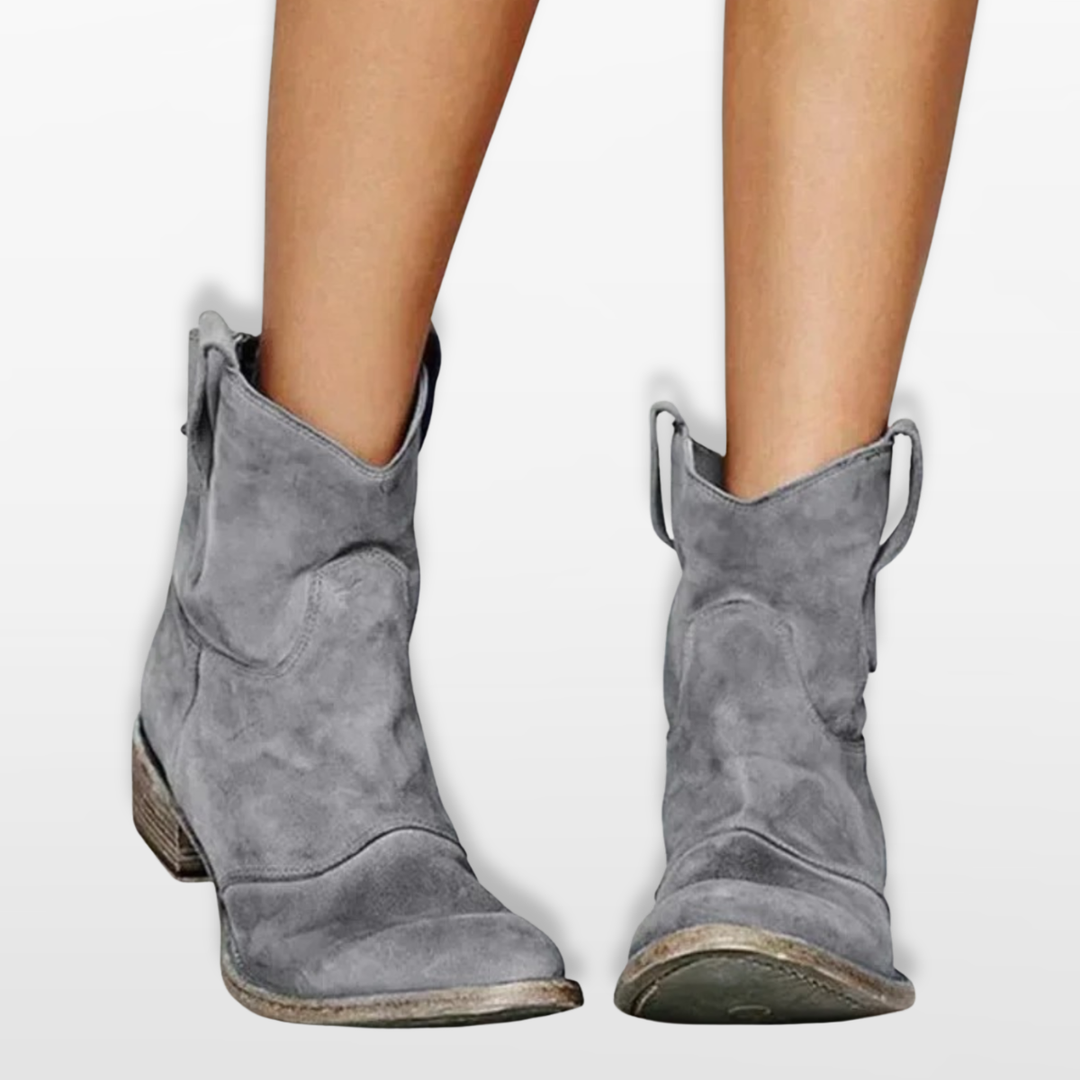 Bottines Cowboy Pointues Femme