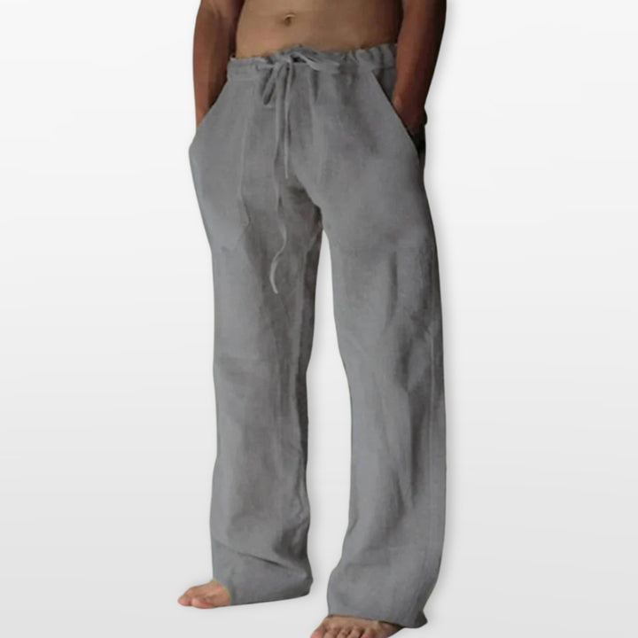 Pantalon Large Décontracté Cordon Homme