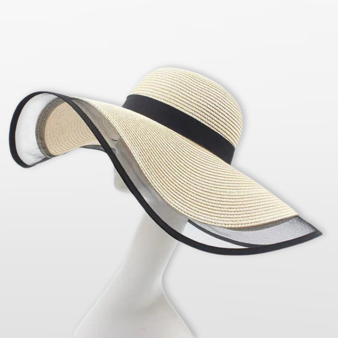 Chapeau Large Bord Élégant Femme