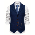Men's Herringbone Suit Vest