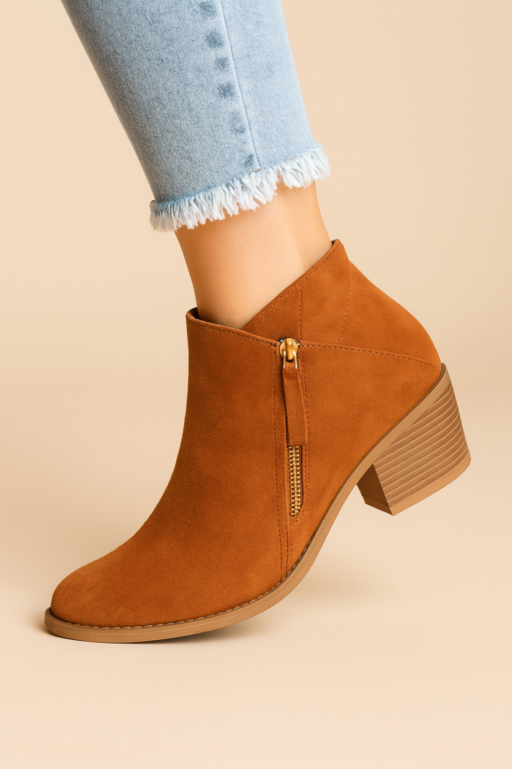 Bottines Talon Bloc Femme