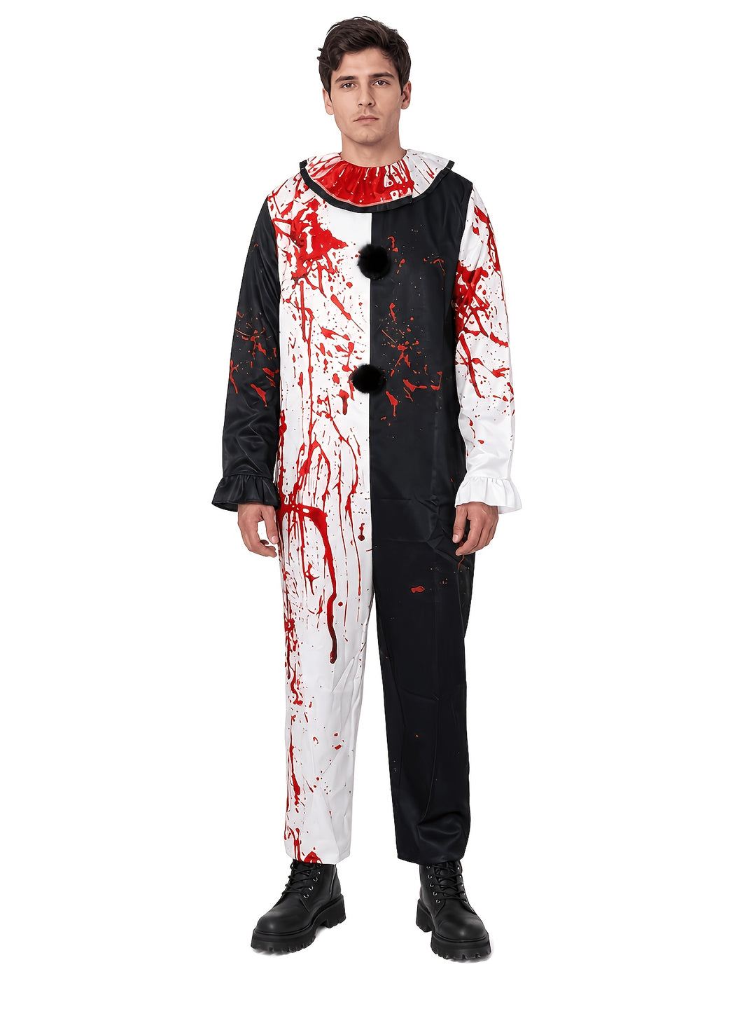 Costume De Clown Sanglant Halloween Homme