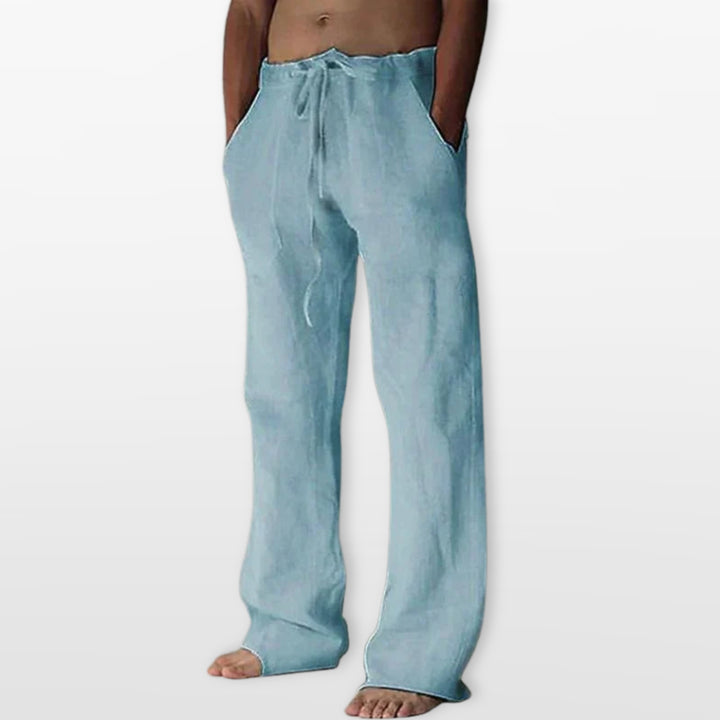 Pantalon Large Décontracté Cordon Homme