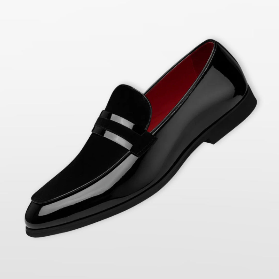 Mocassins Vernis Élégants Homme