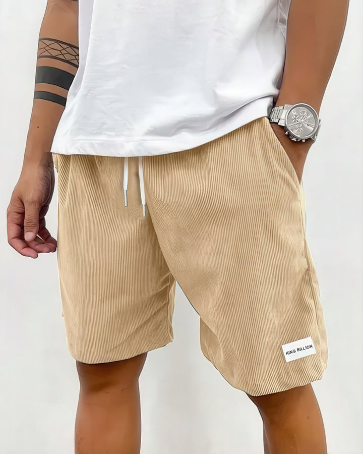 Short Côtelé Décontracté Homme