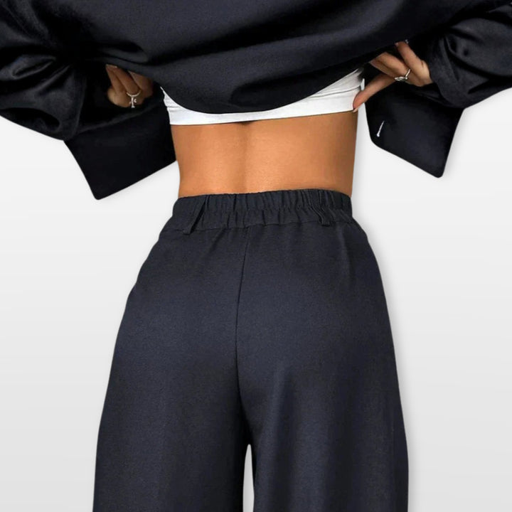 Ensemble Tailleur Pantalon Large Femme