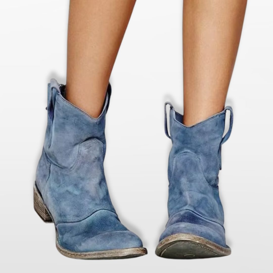 Bottines Cowboy Pointues Femme