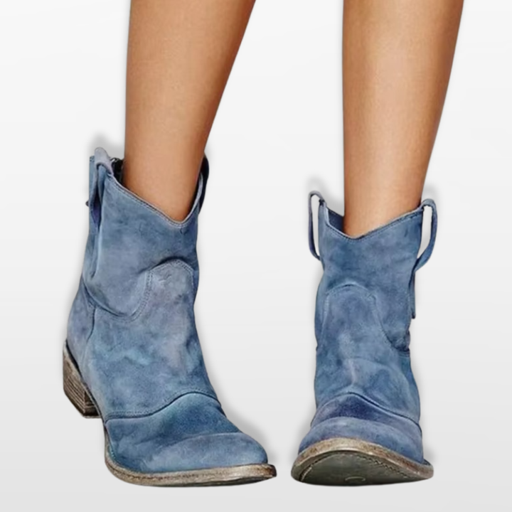 Bottines Cowboy Pointues Femme