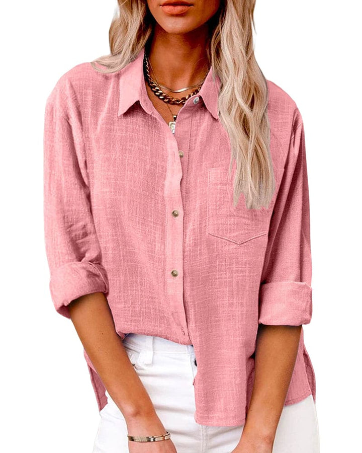 Chemise Ample Boutonnée Femme