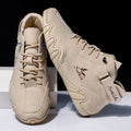 Men's high-top lace-up sneakers