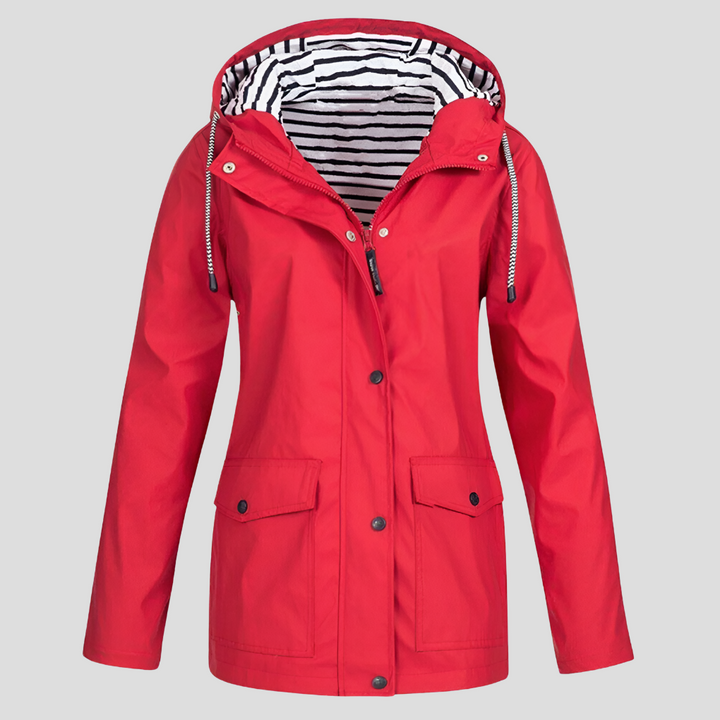 Veste de Pluie à Capuche Femme