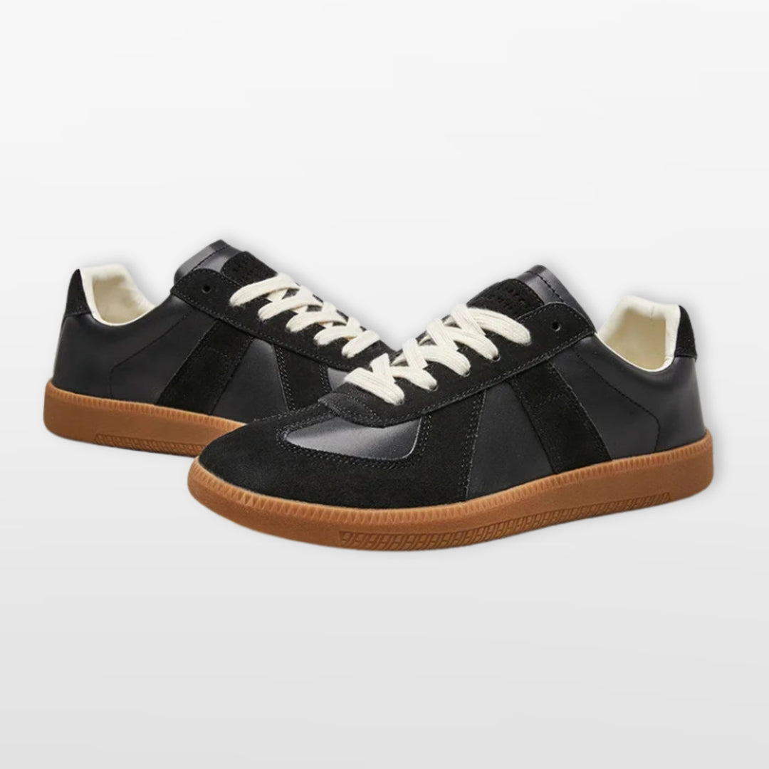 Baskets À Lacets Style Urbain Semelle Caoutchouc Homme
