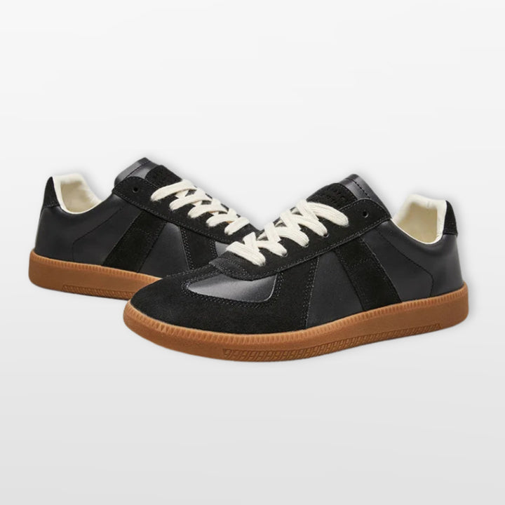 Baskets À Lacets Style Urbain Semelle Caoutchouc Homme