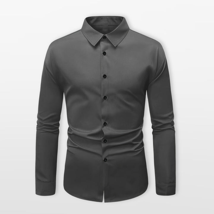 Chemise Ajustée Formelle Élégante Homme