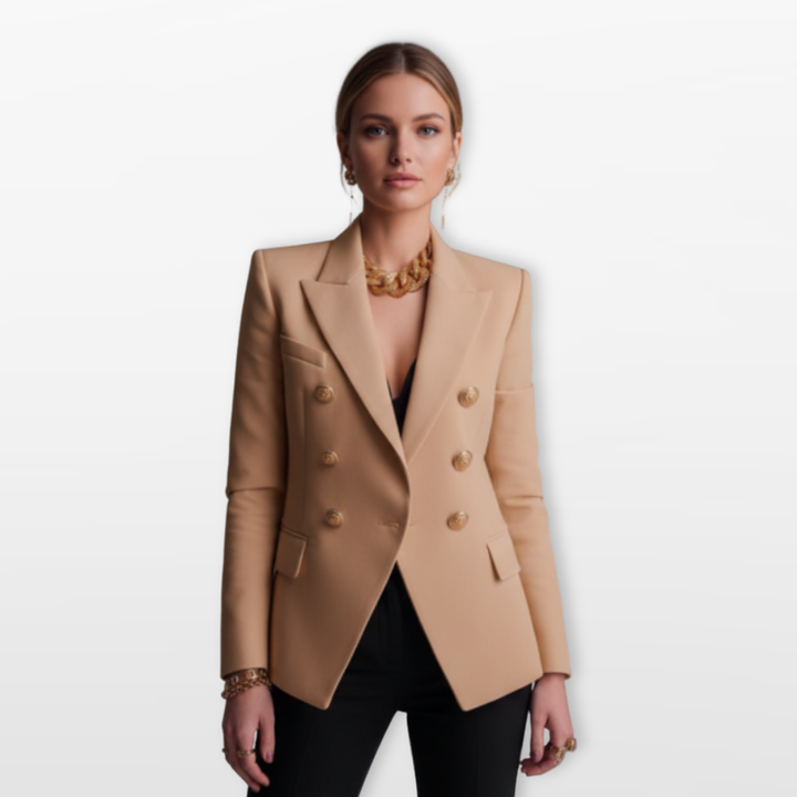 Blazer Femme Croisé Élégant Structuré