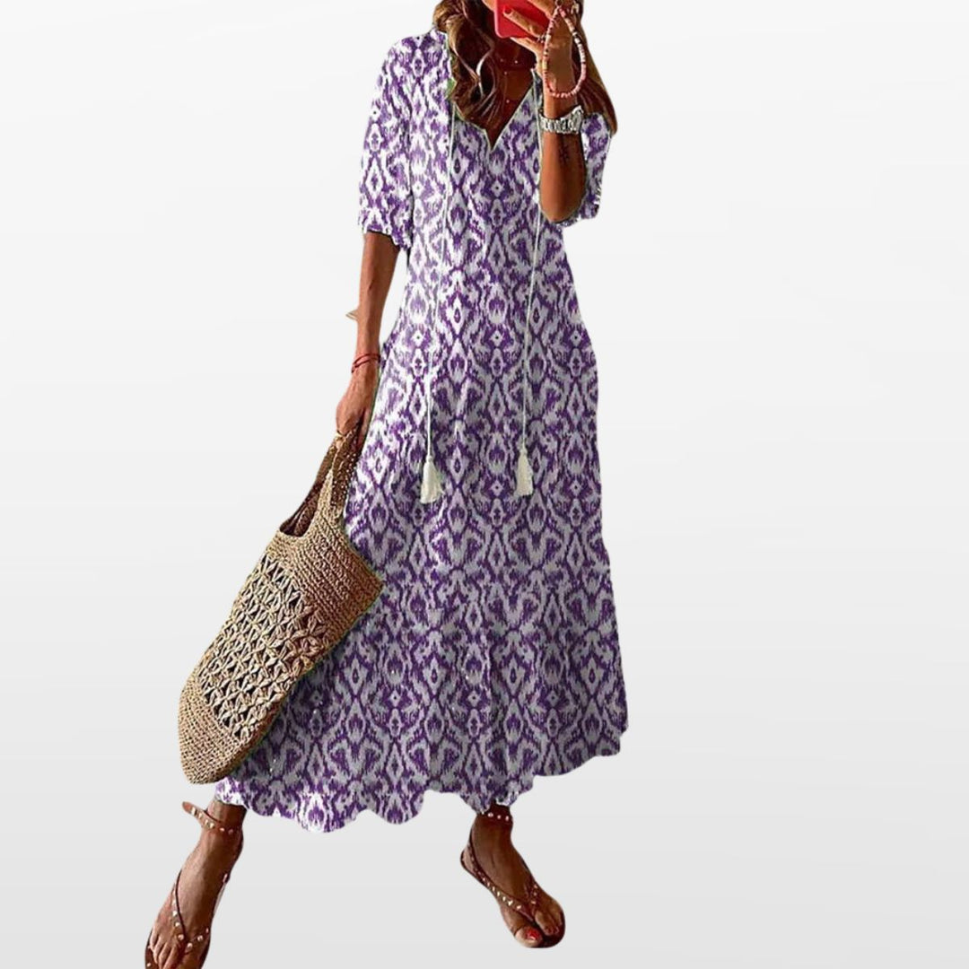 Robe Longue Fleurie Femme