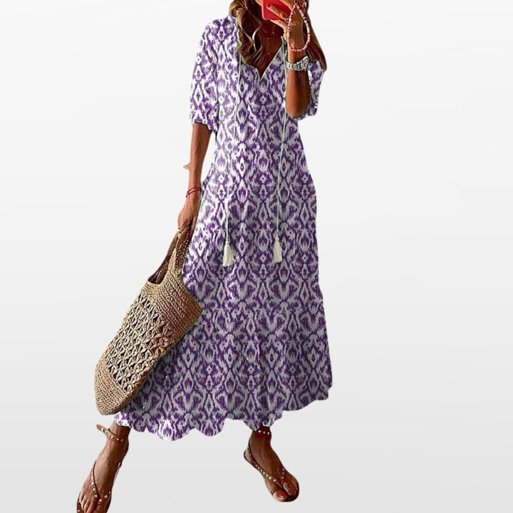 Robe Longue Fleurie Femme