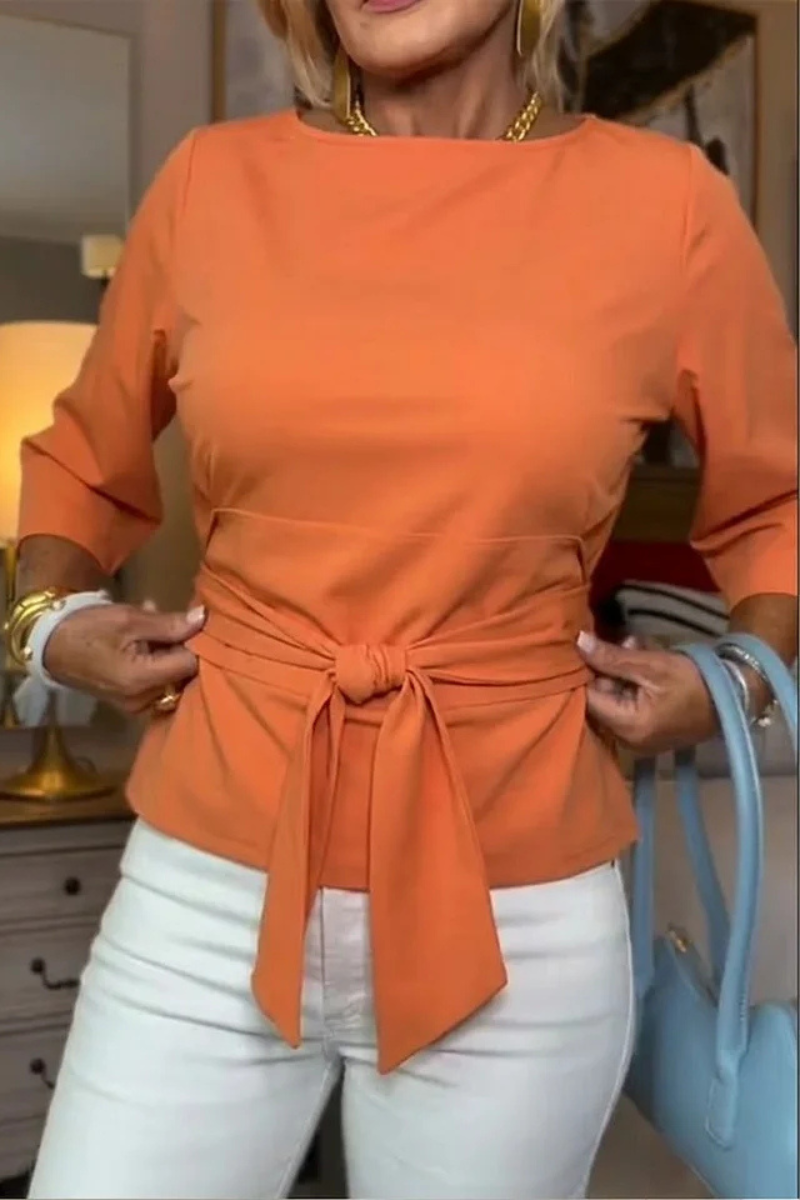 Top Noué à La Taille Femme