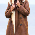 Manteau À Capuche Avec Brandebourgs Femme