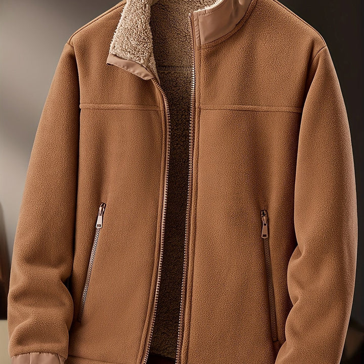 Veste Doublée Effet Sherpa Homme