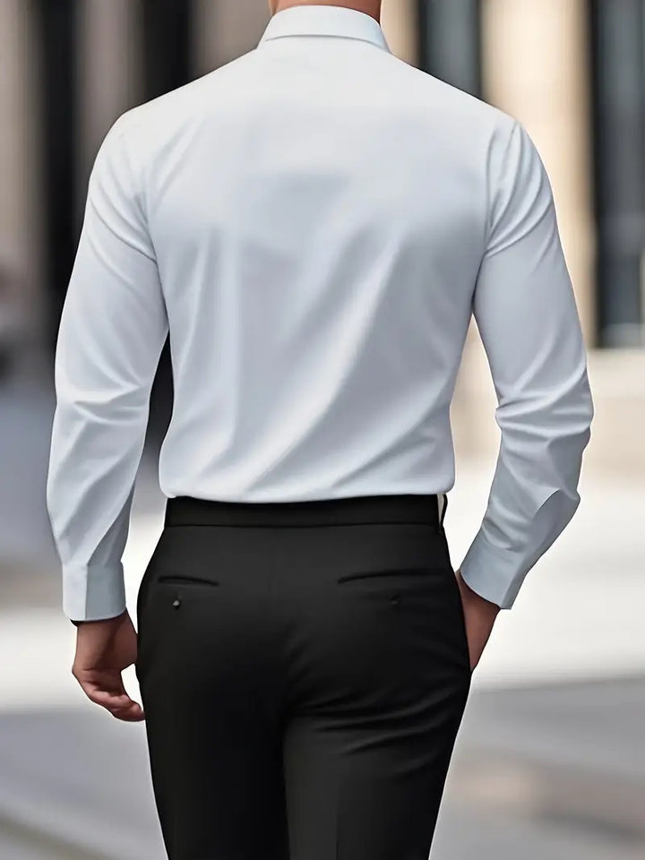 Chemise Ajustée Élégante Homme