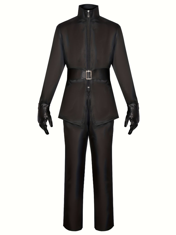 Déguisement Méchant Halloween avec Cape Homme