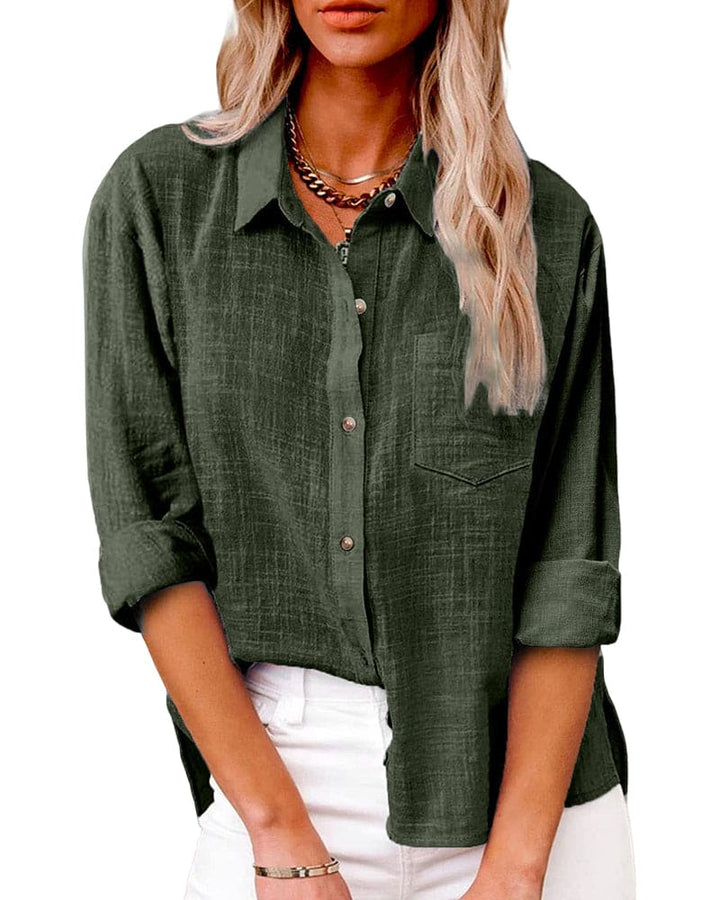 Chemise Ample Boutonnée Femme