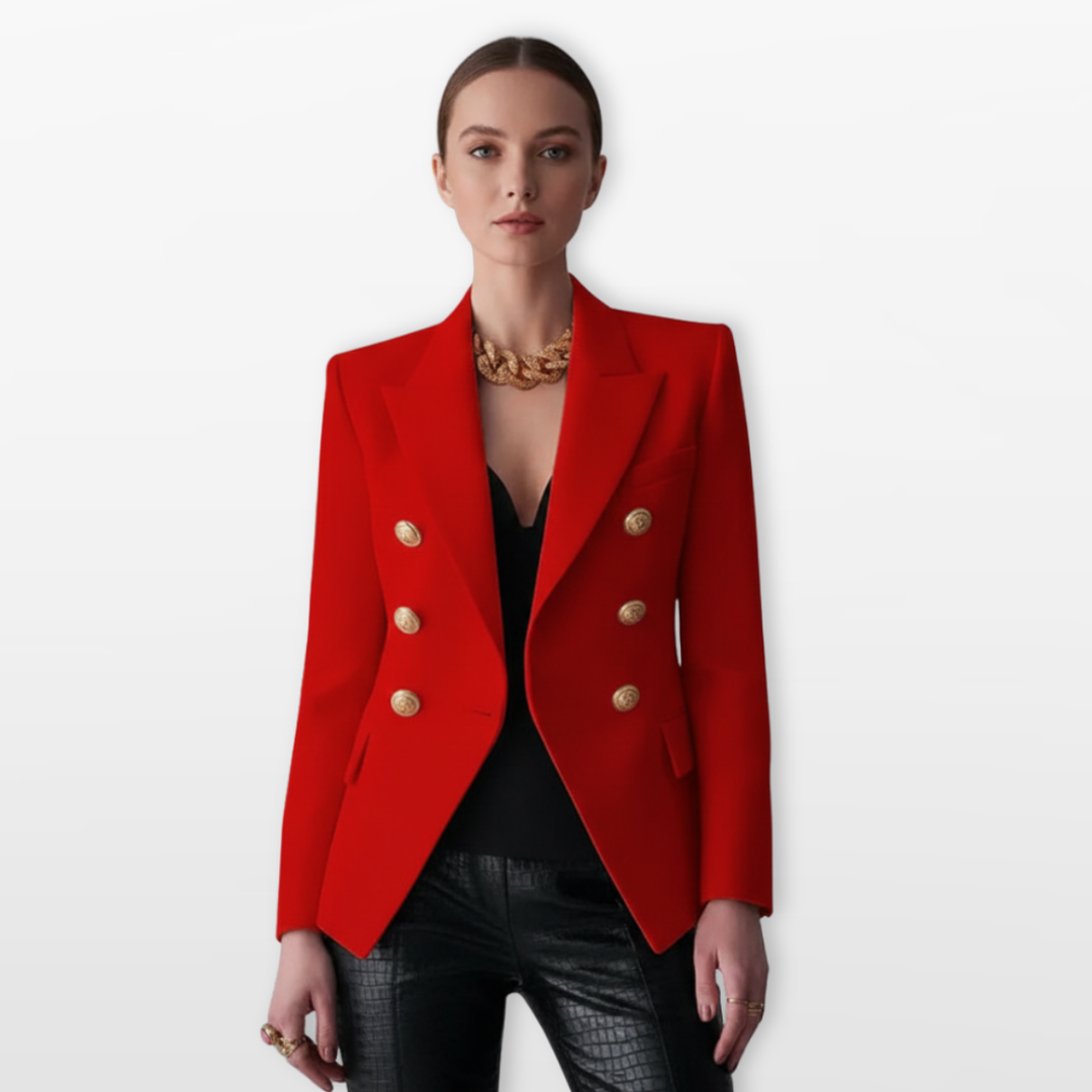 Blazer Femme Croisé Élégant Structuré