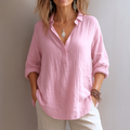 Women's Casual Linen Blouse