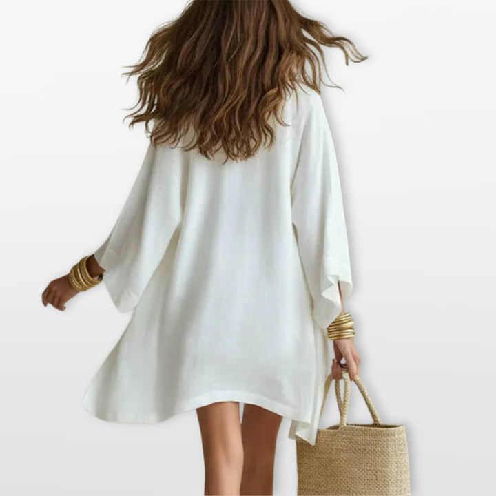 Ensemble Trois Pièces Fluide Vacances Femme