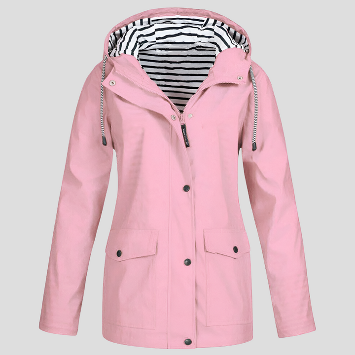Veste de Pluie à Capuche Femme