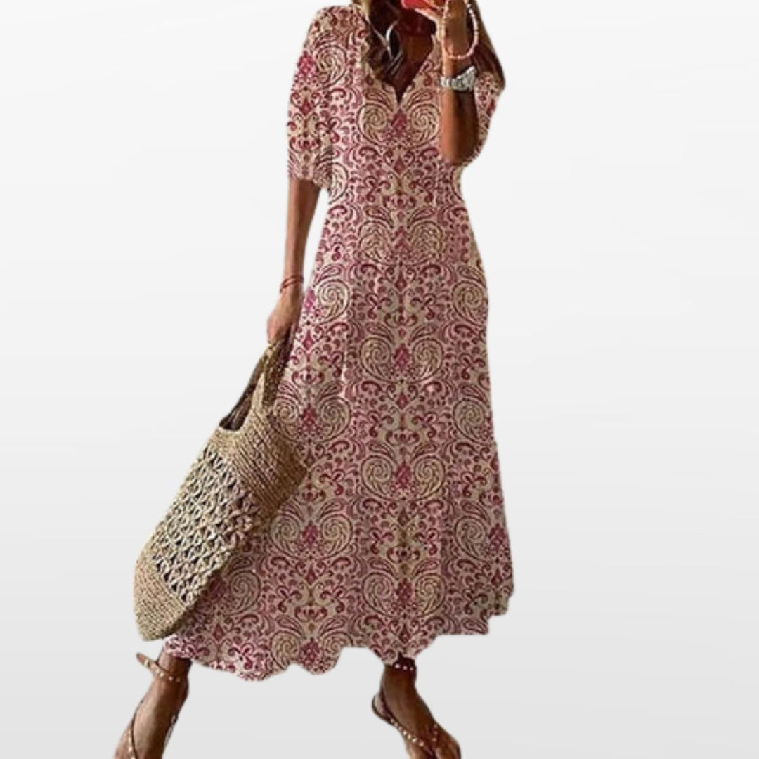 Robe Longue Fleurie Femme