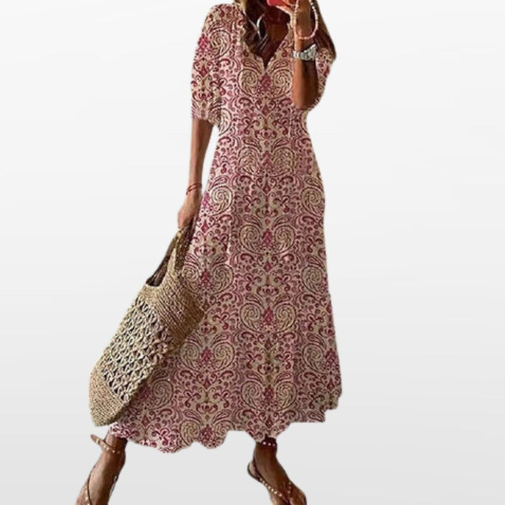 Robe Longue Fleurie Femme
