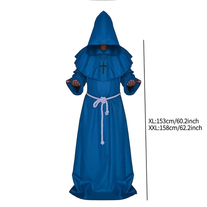 Déguisement Moine Halloween à Capuche Unisexe