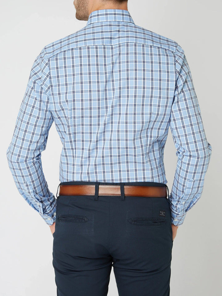 Chemise à Carreaux Manches Longues Homme
